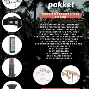 Feest / Buurtfeest Pakket - Silver